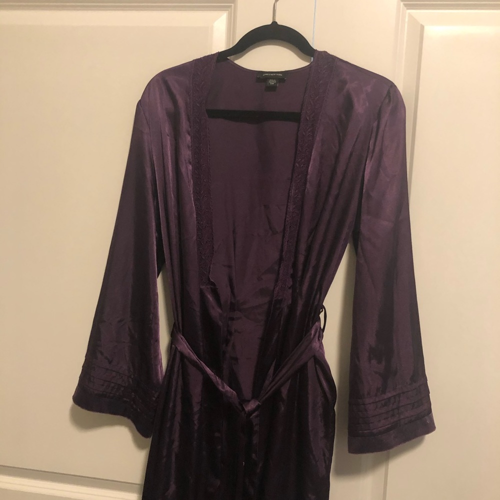 Silky Purple Robe